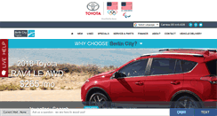 Desktop Screenshot of berlincitytoyotame.com